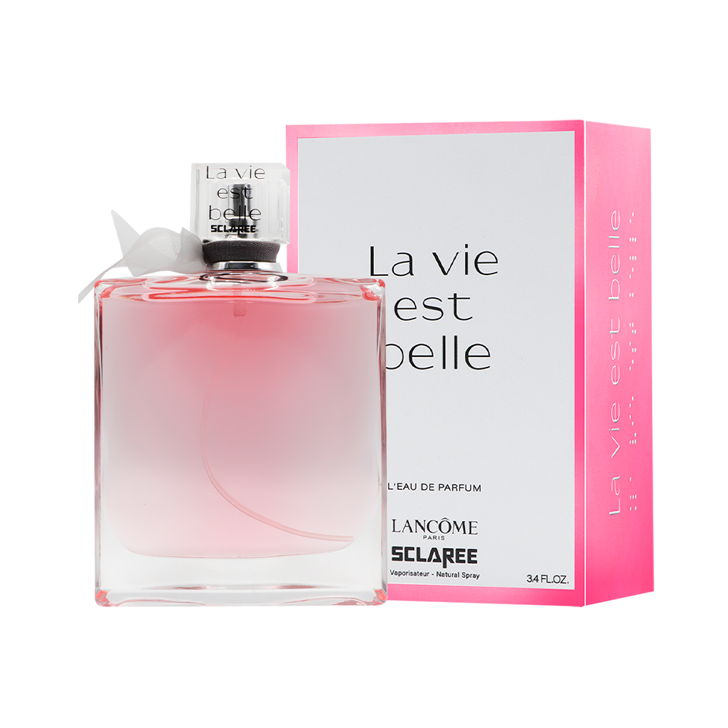 ادوپرفیوم زنانه اسکلاره Sclaree مدل لا ویه ایست بل La Vie Est Belle حجم 100 میلی لیتر طرح مارک