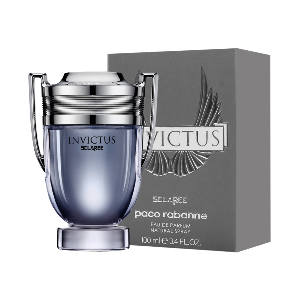ادوپرفیوم مردانه اسکلاره Sclaree مدل اینوکتوس Invictus حجم 100 میلی لیتر طرح مارک