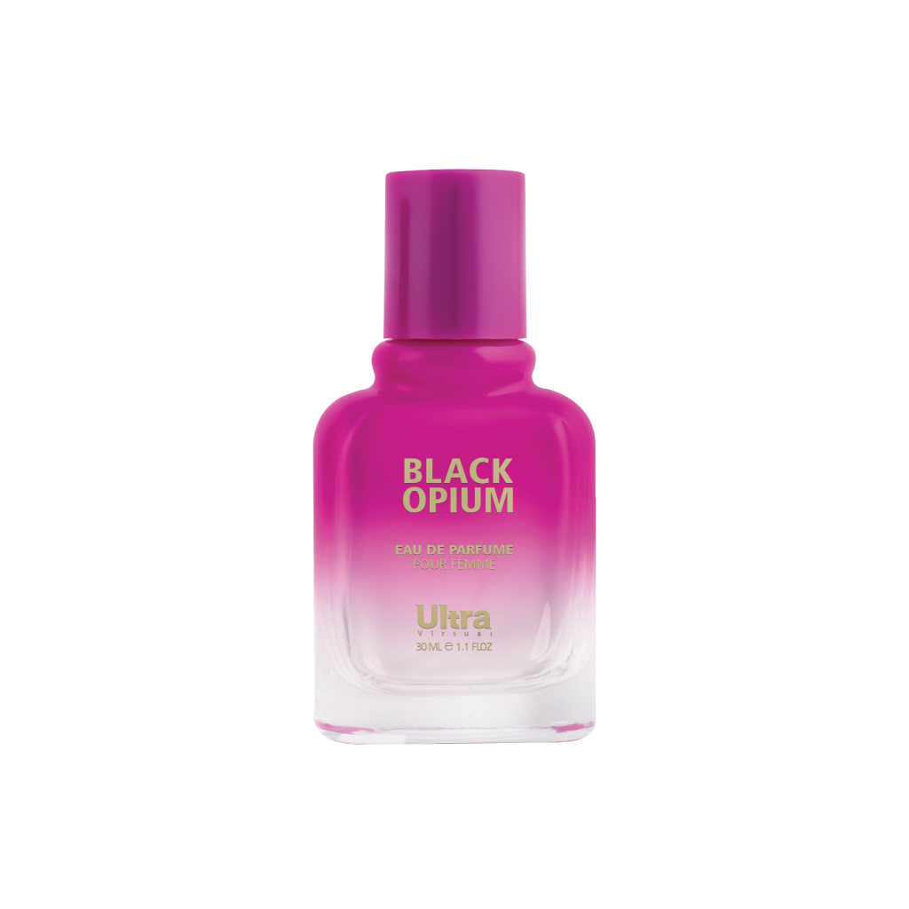 عطر جیبی زنانه پرفیوم اولترا ویرچوآل مدل Black Opium حجم 30 میلی لیتر