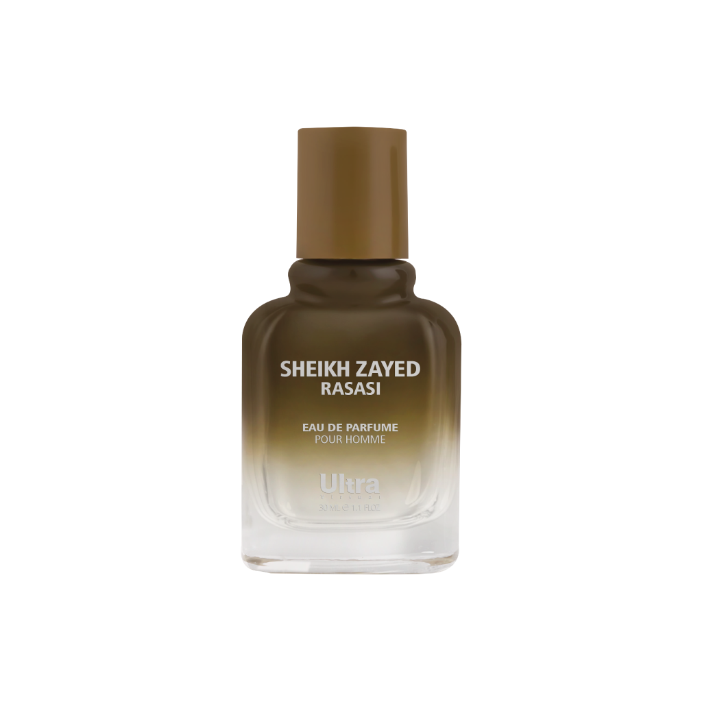 عطر جیبی مردانه پرفیوم اولترا ویرچوآل مدل Sheikh Zayed Rasasi حجم 30 میلی لیتر