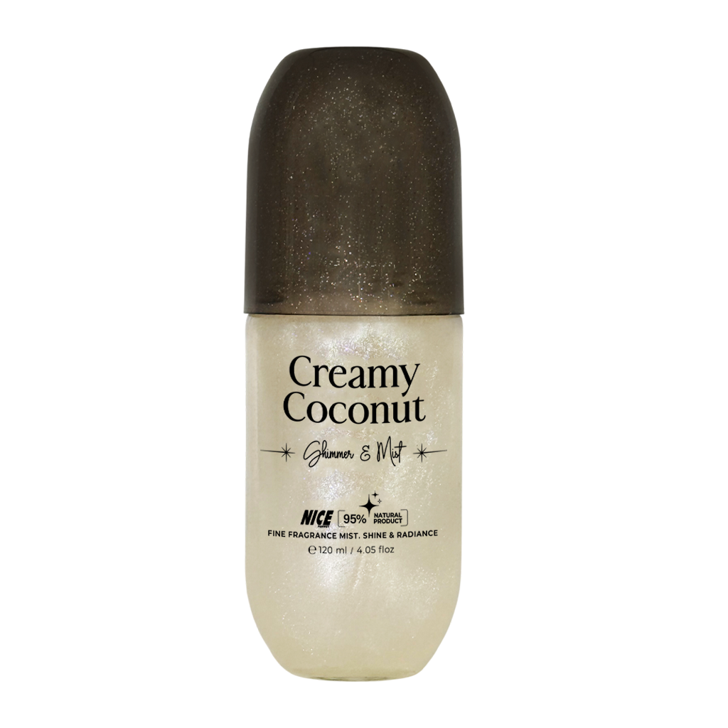 بادی شیمر Creamy Coconut نایس حجم 120 میلی لیتر